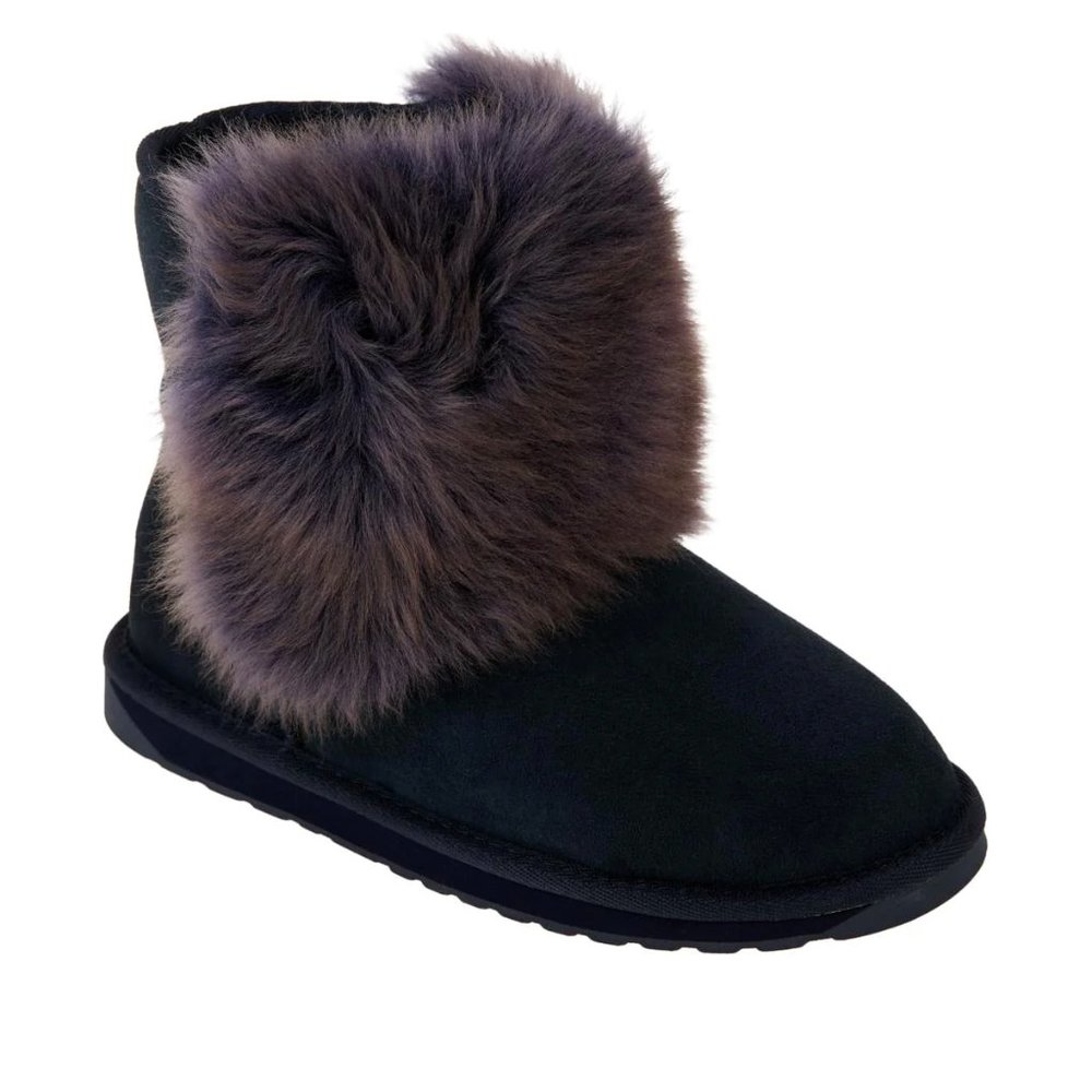 New EMU Stinger Mini Lava midnight leather boots